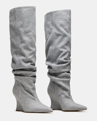 Distortion Grey Fabric
