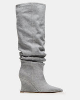 Distortion Grey Fabric