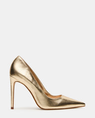 Noir Gold Leather