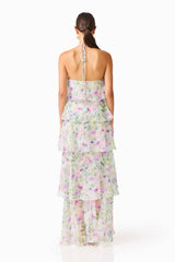 Mirabelle Cocktail Maxi Dress in Floral