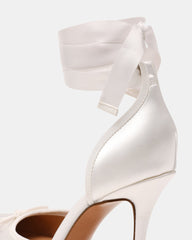 Larina Ivory Satin