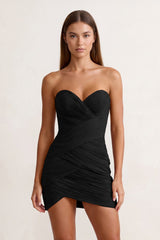 Sweetheart Sheath Pleated Chiffon Homecoming Dress